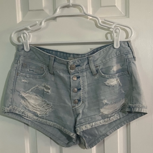 Abercrombie & fitch high waisted short shorts size 8 - Picture 1 of 3